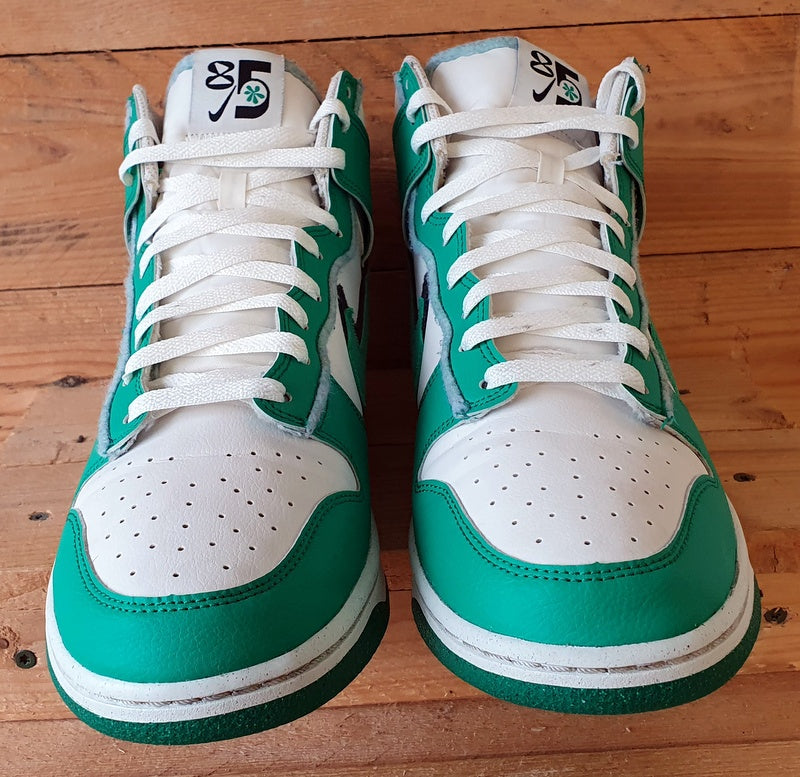 Nike Dunk High SE Leather Trainers UK10/US11/EU45 DO9775-001 Stadium Green