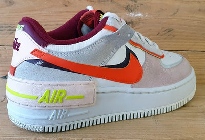 Nike Air Force 1 Shadow Low Trainers UK5/US7.5/EU38.5 CU8591-600 Orange Pearl