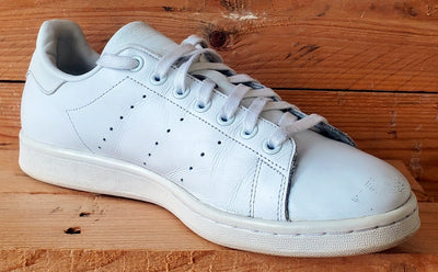 Adidas Stan Smith Low Leather Trainers UK9/US9.5/EU43 S75104 Triple Cloud White
