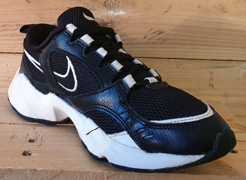 Nike Air Heights Low Textile/Leather Trainers UK4/US6.5/EU37.5 CI0603-001 Black