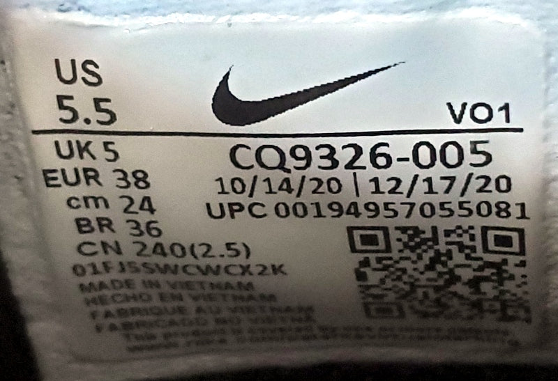 Nike Kyrie 7 Ripple Effect Mid Textile Trainers UK5/US5.5/EU38 CQ9326-005 Black