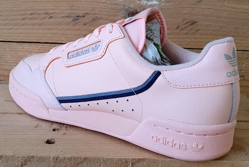 Adidas Continental 80 Low Leather Trainers F97508 Triple Peach UK5/US5.5/EU38