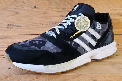 Adidas ZX 8000 Bape Undefeated Low Textile Trainers UK11/US11.5/E46 FY8852 Black