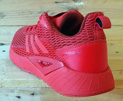 Adidas Questar Climacool Low Textile Trainers UK8/US8.5/EU42 DB1156 Triple Red