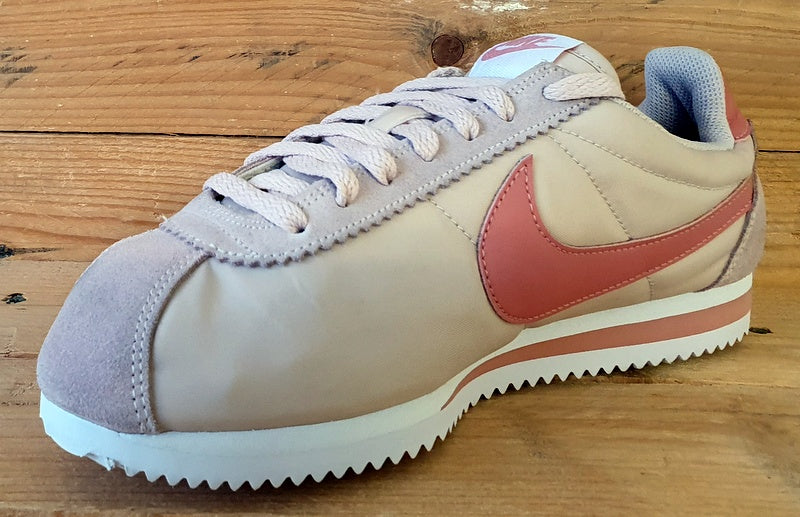 Nike Classic Cortez Low Trainers UK6/US8.5/EU40 749864-603 Coral Stardust