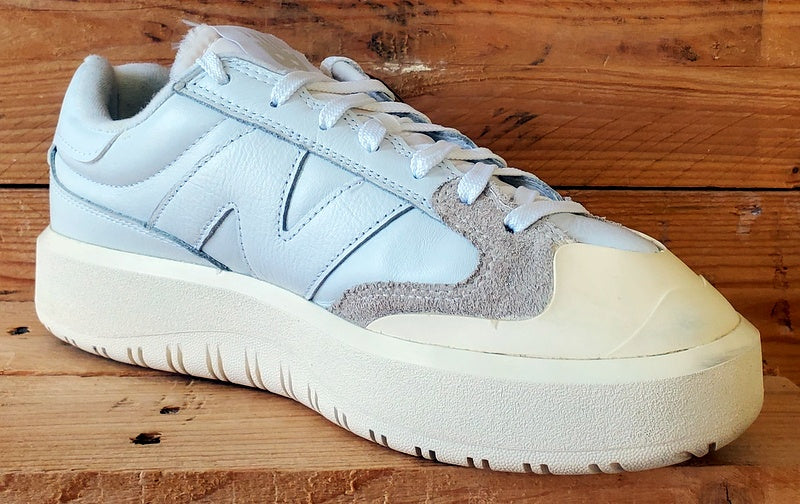 New Balance CT302 Low Leather Trainers UK10/US10.5/EU44.5 CT302OB Moonbeam White