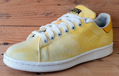 Adidas Stan Smith Low Canvas Trainers UK6/US6.5/EU39 AC7042 Yellow/White