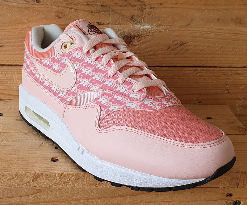 Nike Air Max 1 Strawberry Lemonade Trainers UK9/US10/EU44 CJ0609-600 Pink