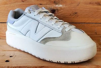 New Balance CT302 Low Leather Trainers UK5.5/US6/EU38.5 CT302SL White