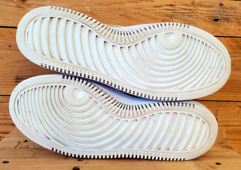 Nike Court Vision Alta Leather Trainers UK7/US9.5/EU41 DM0113-100 Triple White