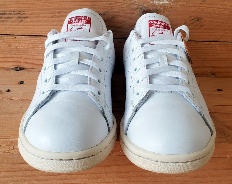 Adidas Stan Smith Low Leather Trainers UK4.5/US6/EU37 FV8080 White/Leopard