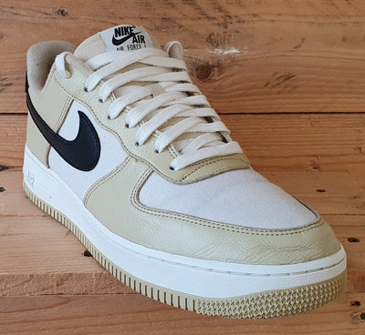 Nike Air Force 1 Low Leather Trainers UK9.5/US10.5/EU44.5 DV7186-700 Team Gold