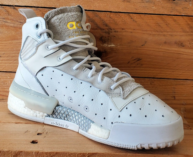 Adidas Rivalry RM Mid Leather Trainers UK8/US8.5/EU42 G27978 Triple White