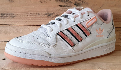 Adidas Originals Forum City Leather Trainers UK9/US9.5/EU43 GY2674 White/Pink
