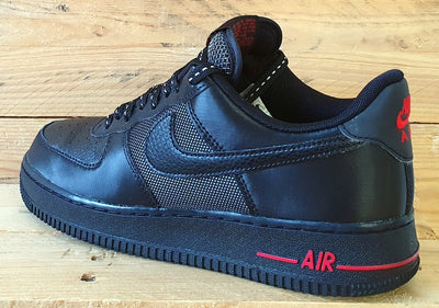 Nike Air Force 1 Leather Trainers UK6.5/US7.5/EU40.5 DO6389-001 Black Ballistic