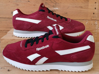 Reebok Classic Royal Glide Suede Low Trainers UK10/US11/EU44.5 1Y3502 Dark Red