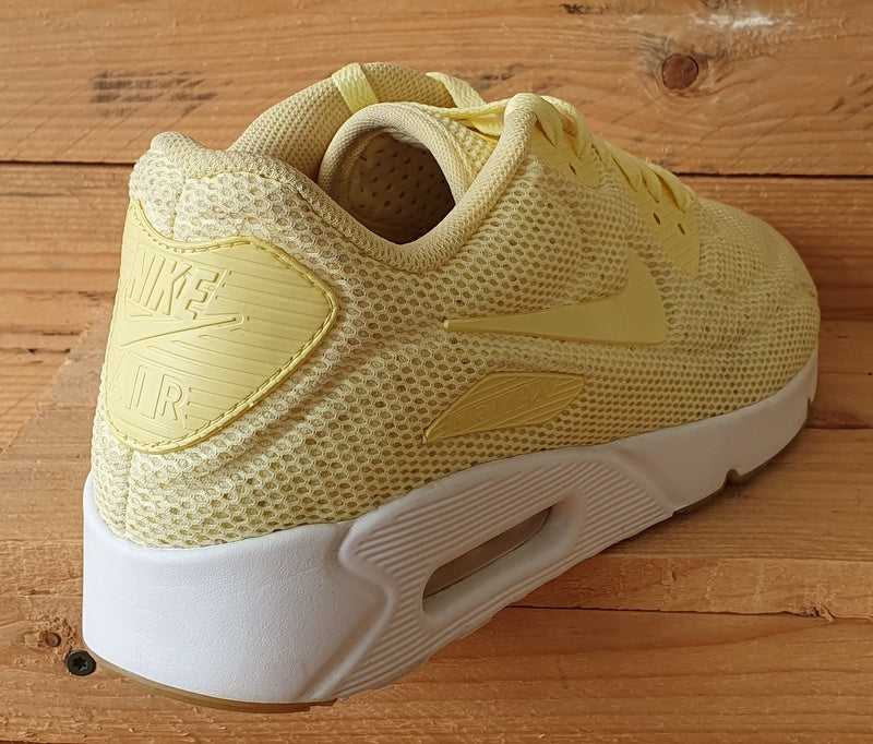 Nike Air Max 90 Ultra 2.0 BR Trainers UK10/US11/EU45 898010-700 Lemon Chiffon