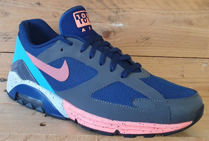 Nike Air Max Terra 180 Trainers UK9/US10/EU44 615589-460 Brave Blue Atomic Pink