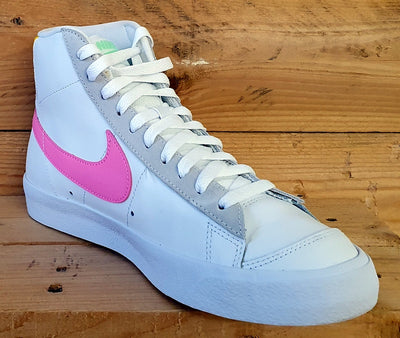 Nike Blazer Mid Leather Trainers UK6/US8.5/EU40 DA4295-100 Vintage Pastel