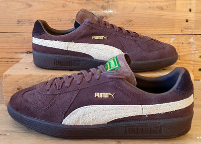 Puma Army Bonanza Low Suede Trainers UK9/US10/EU43 381228-02 Chesnut Brown