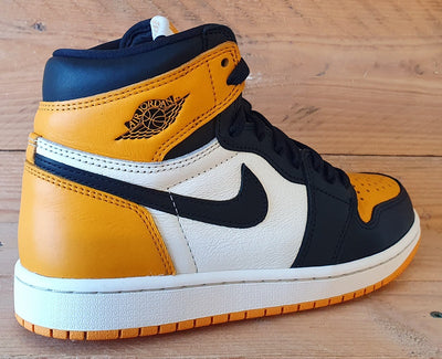 Nike Air Jordan 1 Retro High OG Trainers UK5.5/US8/EU38.5 555088-711 Yellow Toe