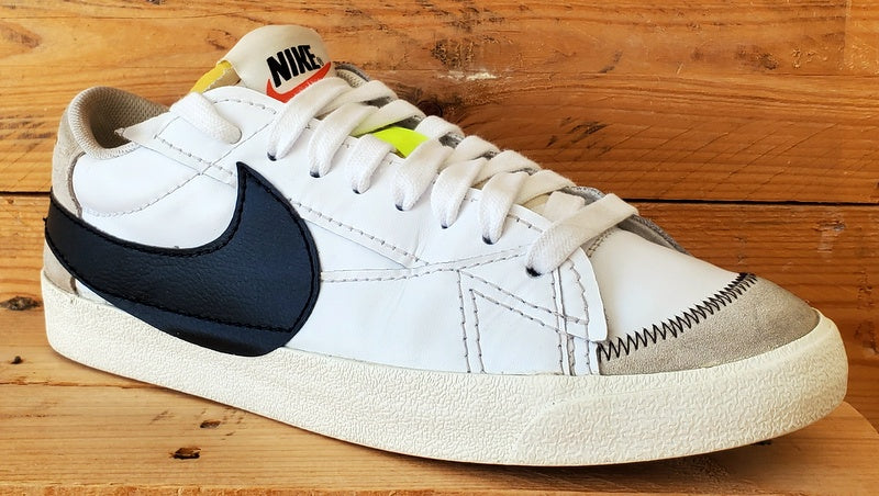 Nike Blazer 77 Jumbo Low Leather Trainers UK12/US13/E47.5 DN2158-101 White/Black