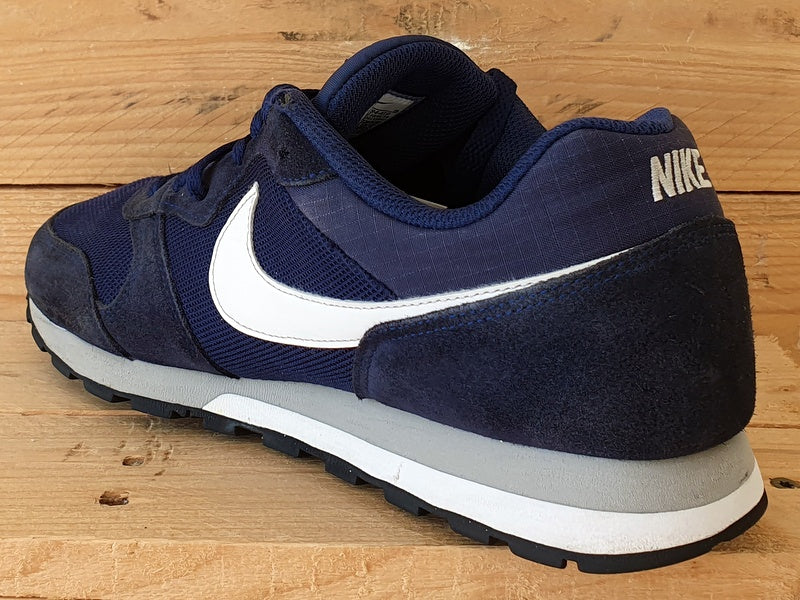 Nike MD Runner 2 Low Textile Trainers UK7 US8 EU41 749794 410 Midnight Navy VintageTrainers