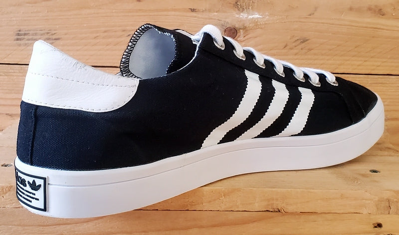Adidas Court Vantage Low Canvas Trainers UK13/US13.5/EU48.5 S79302 Black/White