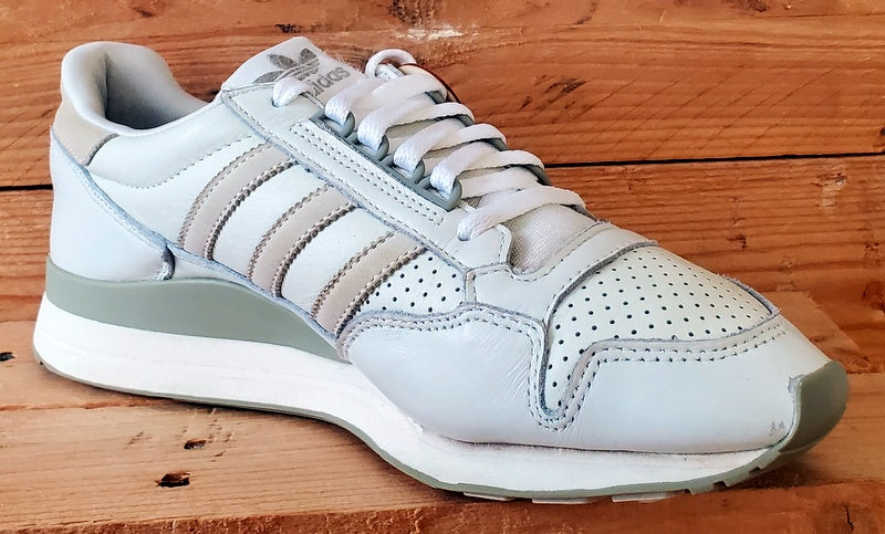 Adidas Originals ZX 500 Low Leather Trainers UK9/US9.5/EU43 GX1601 White