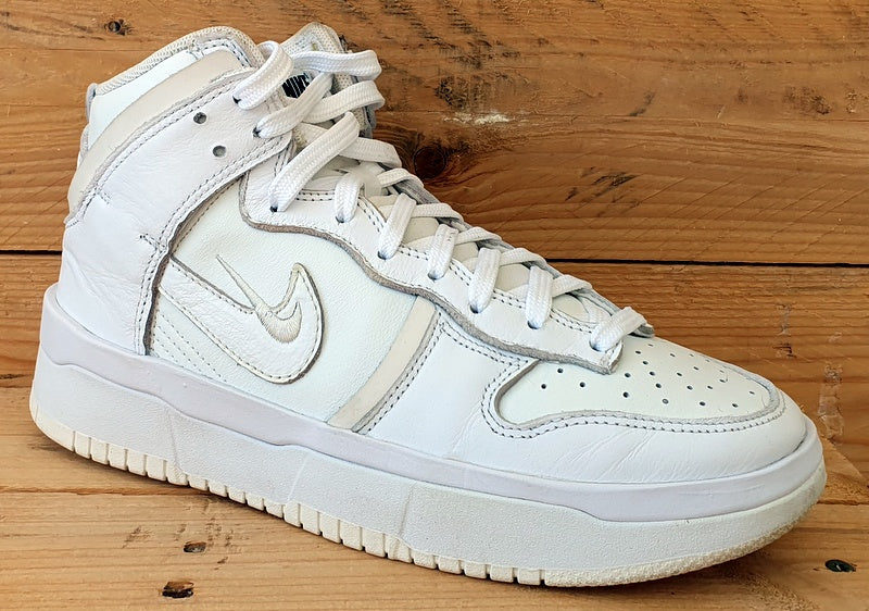 Nike Dunk Rebel High Leather Trainers DH3718-100 Triple White UK5/US7.5/EU38.5