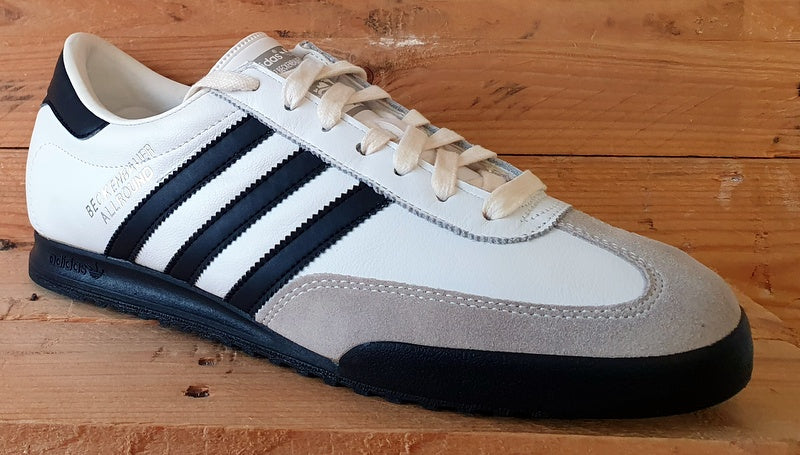 Adidas Beckenbauer Low Leather/Suede Trainers UK11/US11.5/EU46 663536 White/Blk