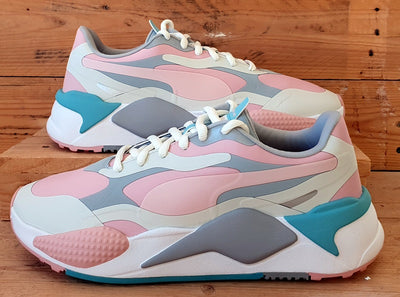 Puma RS-G Golf Low Leather Trainers UK9.5/US12/EU44 194258-04 Peachskin Pastel