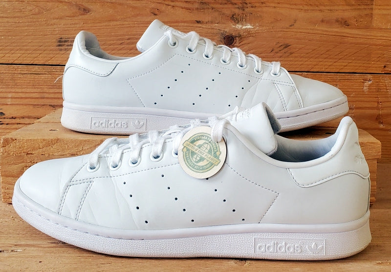 Adidas Stan Smith Low Leather Trainers UK9/US9.5/EU43 FX5500 Triple White