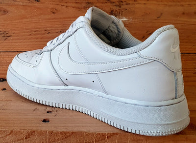 Nike Air Force 1 Low 07' Leather Trainers UK6/US7/EU40 315122-111 Triple White