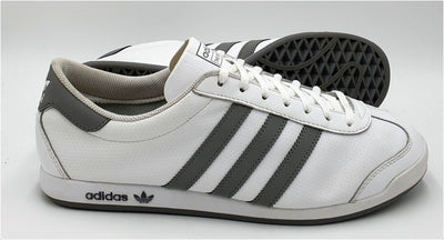 Adidas Original The Sneeker Leather Trainers EG7470 White/Grey UK10/US10.5/E44.5