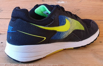 Nike Air Skylon 2 Low Suede Trainers UK7/US8/EU41 AO1551-002 Black Volt Racer