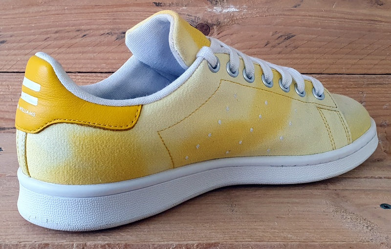 Adidas Stan Smith Low Canvas Trainers UK6/US6.5/EU39 AC7042 Yellow/White