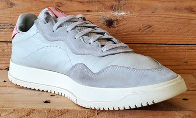 Adidas SC Premiere Low Leather Trainers UK10/US10.5/EU44.5 EE6020 Grey/Pink