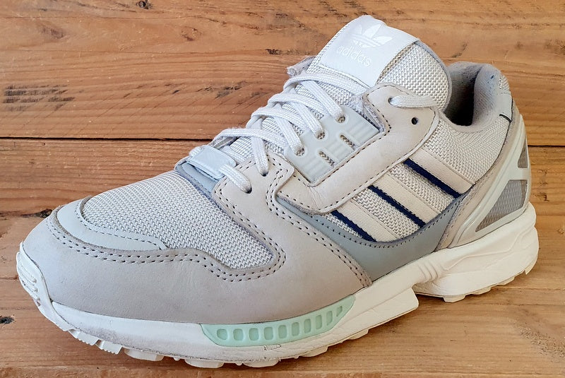 Adidas Originals ZX 8000 Low Textile Trainers UK8/US9.5/EU42 EG8877 Beige/White