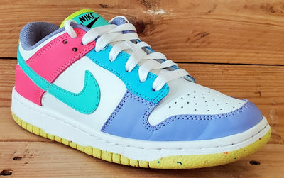 Nike Dunk Easter Candy Leather Trainers UK4/US6.5/EU37.5 DD1872-100 White/Multi