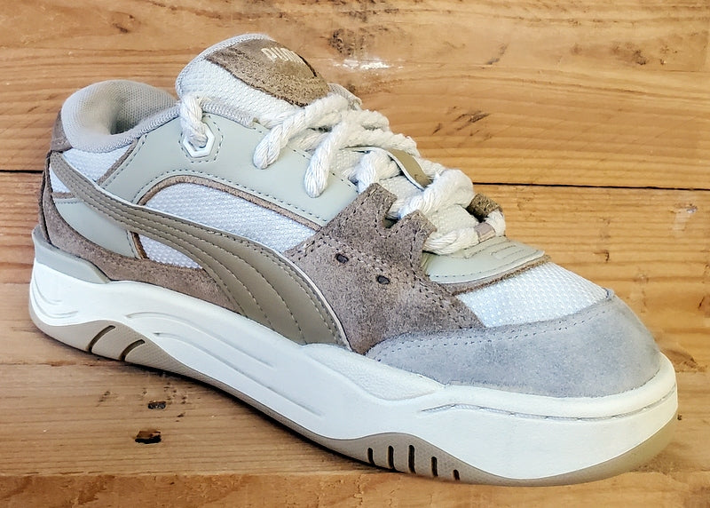 Puma 180 Low Suede Trainers UK5.5/US6.5/EU38.5 396580-01 Sugared Almond