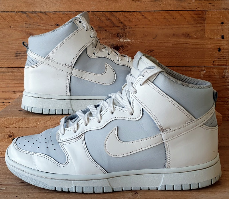 Nike Dunk High Trainers UK8/US9/EU42.5 DJ6189-100 Summit White Pure Platinum