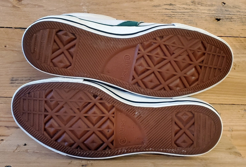 Converse All Star Low Canvas Trainers UK8.5/US8.5/EU42 136956C White/Green