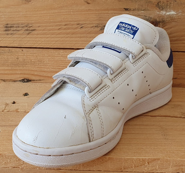 Adidas Stan Smith Low Leather Trainers UK4/US4.5/EU36.5 S80042 Cloud White  – VintageTrainers
