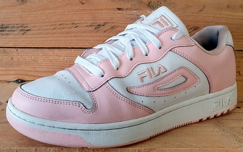 Fila Classic Low Leather Trainers UK7.5/US10/EU41.5 5FM01715-154 Pink/White