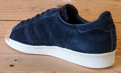 Adidas Superstar 80s Cork Low Suede Trainers UK6/US7.5/EU39 BY2963 Black