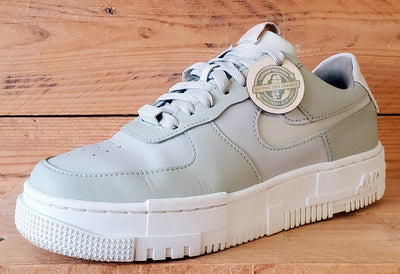 Nike Air Force 1 Pixel Leather Trainers UK5/US7.5/EU38.5 CK6649-104 Stone Bone