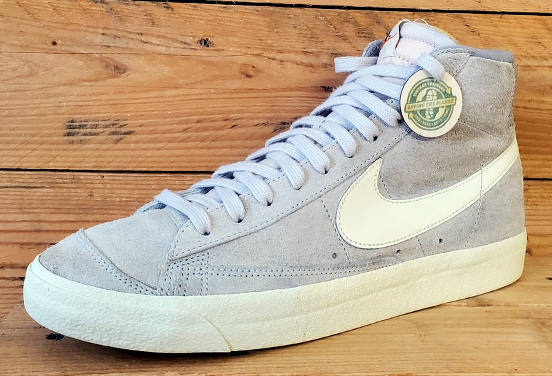 Nike Blazer Mid Suede Trainers UK10/US11/EU45 DA1078-001 Grey/Sail