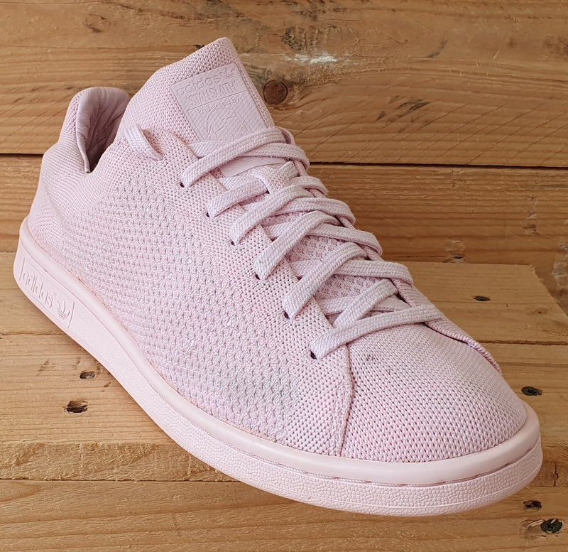 Adidas Stan Smith Low Primeknit Trainers UK8/US8.5/EU42 S80064 Semi Pink Glow