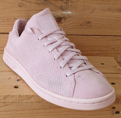 Adidas Stan Smith Low Primeknit Trainers UK8/US8.5/EU42 S80064 Semi Pink Glow